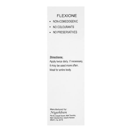 Flexione Hypoallergenic Moisturizing Lotion, Paraben free, Non Greasy, 170ml - Image 4
