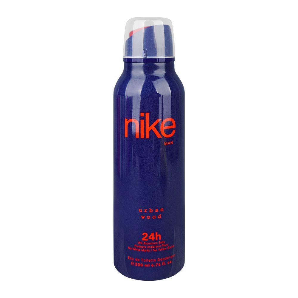 Nike Urban Wood Deodorant Spray, Eau de Toilette, 24 Hours Lasting, For Men's, 200ml - Main Image