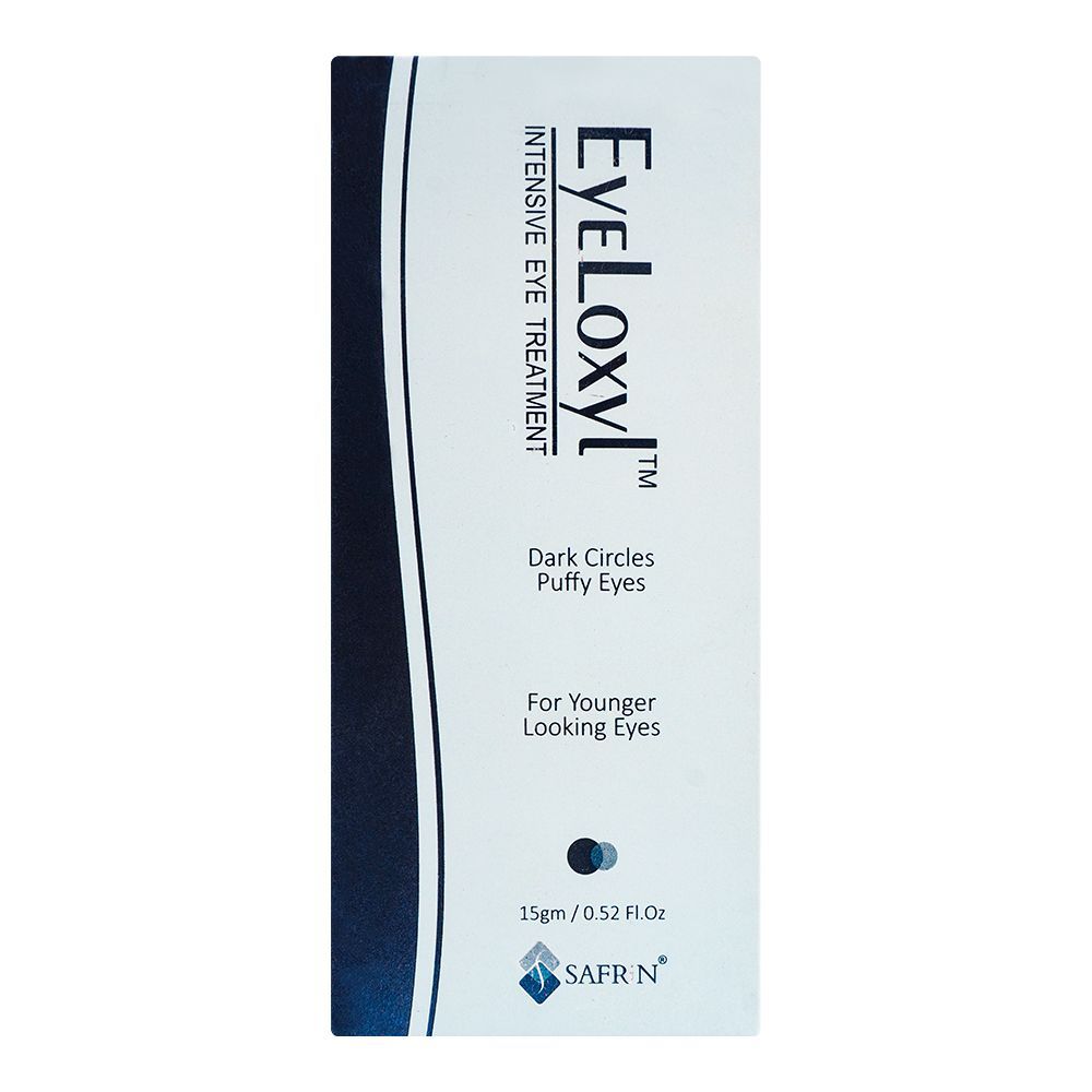 Safrin Skin Care Eyeloxyl Intensive Eye Treatment, For Younger Looking Eyes, 15g - Image 2