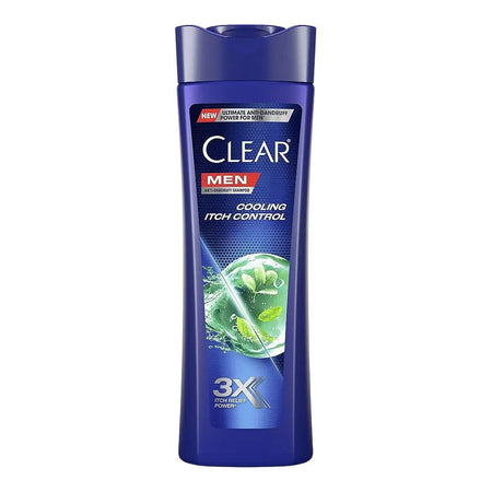 Clear Men Cooling Itch Control Anti-Dandruff Shampoo, For All Hair Types, 315ml - Main Image