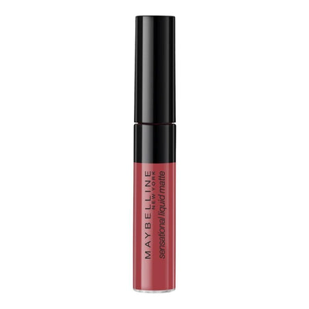 Maybelline New York Sensational Liquid Matte Lip Tint - Long lasting, Lightweight, Soft Matte Liquid Lipstick - Sensationally Me - Image 3
