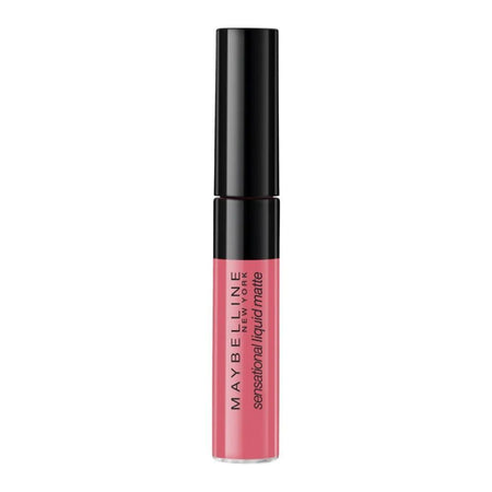 Maybelline New York Sensational Liquid Matte Lip Tint - Long lasting, Lightweight, Soft Matte Liquid Lipstick - Easy Berry - Image 2