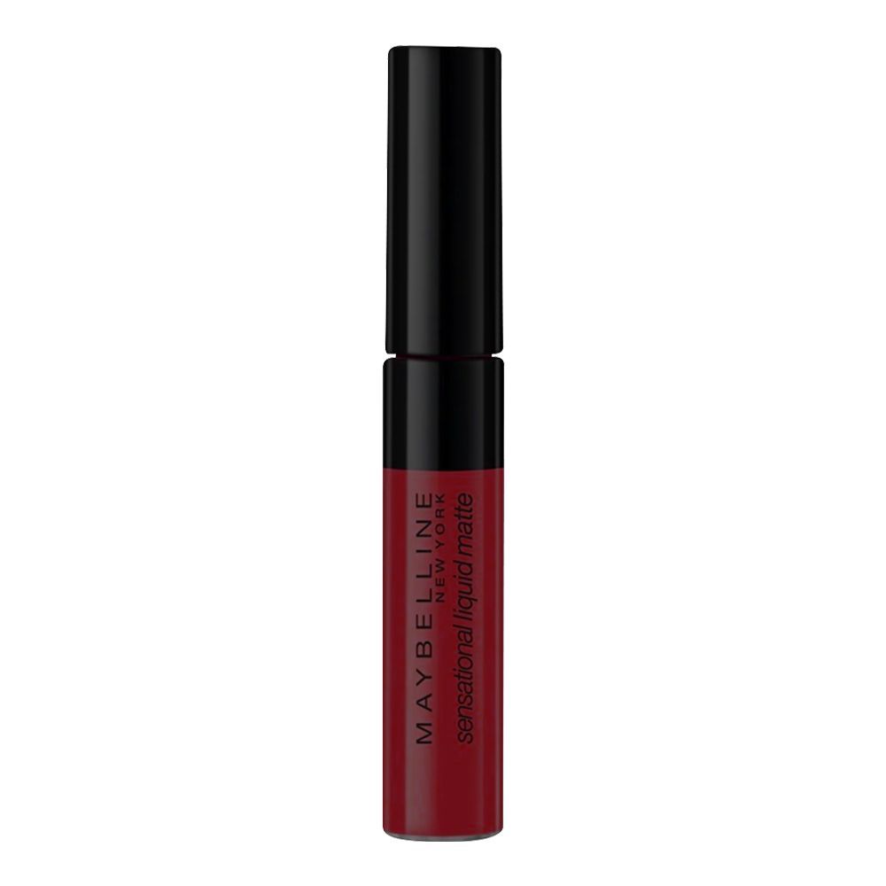 Maybelline New York Color Sensational Liquid Matte Lipstick, 02 Soft Wine - Image 2
