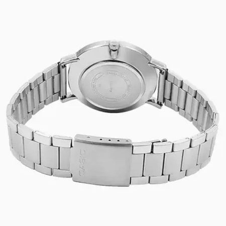 Casio Men's Formal Analog Watch With Black Dial & Stainless Steel Bracelet, MTP-VT01D-1BUDF - Image 3