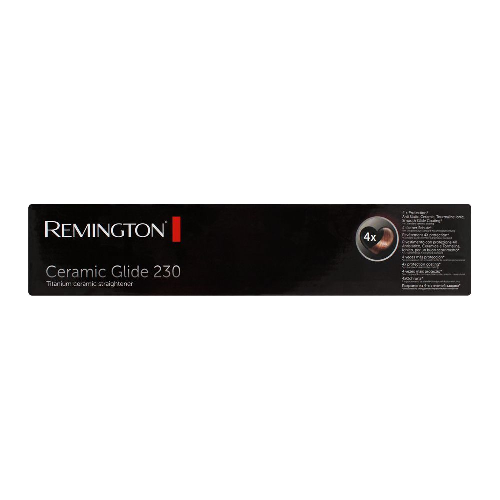 Remington Ceramic Glide 230 Hair Straightener, S3700 - Image 4