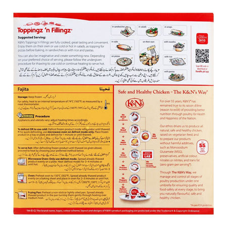 K&N's Toppingz 'N Fillingz, Fajita, 650g - Image 2