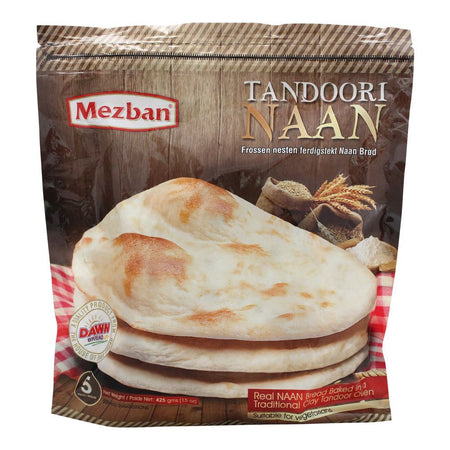 Mezban Tandoori Naan, 5 Pieces, 500g - Main Image