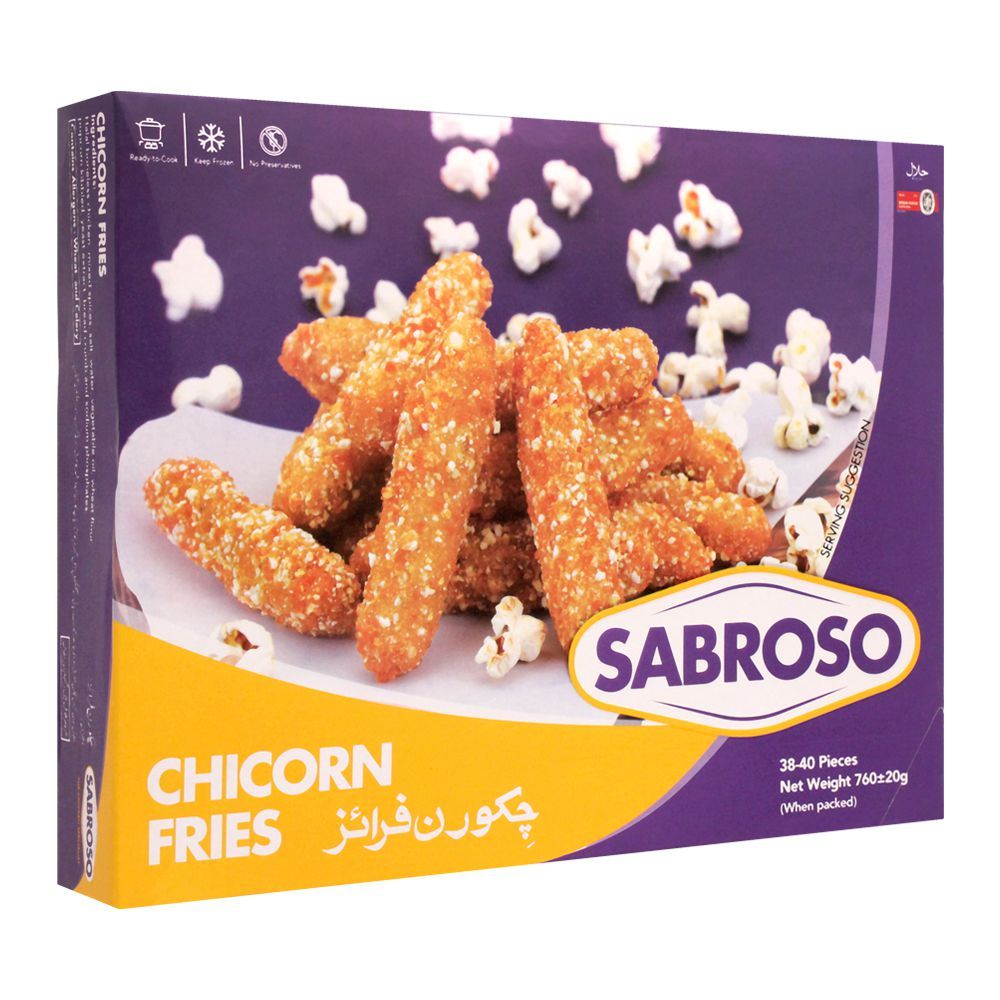 Sabroso Chicorn Fries, 38-40 Pieces, 760g - Main Image