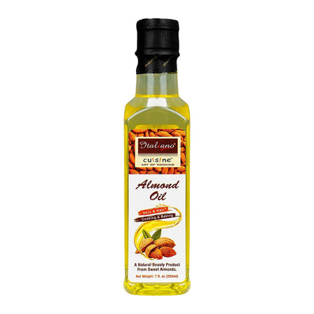 Italiano Almond Oil, For Skin/Hair/Cooking & Baking, 225ml - Main Image