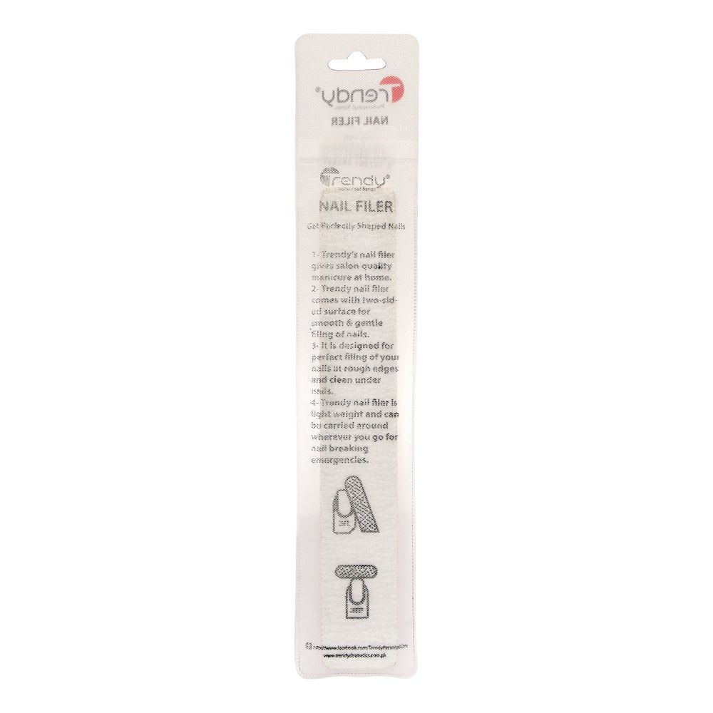 Trendy Nail Filer, Rectangle, TD-195 - Image 3