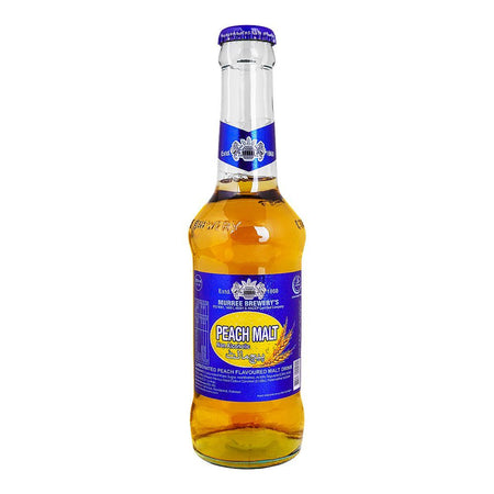 Muree Brewery`S Peach Malt 250ml Bottle - Main Image