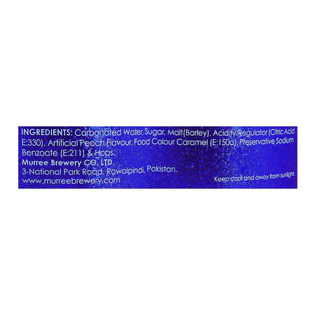Muree Brewery`S Peach Malt 250ml Bottle - Image 3