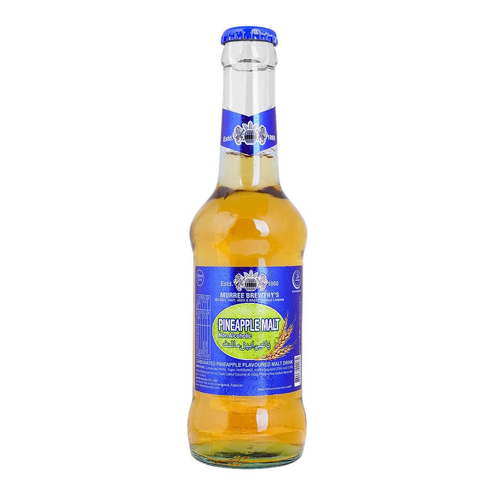 Muree Brewery`S Pineapple Malt 250ml Bottle - Main Image