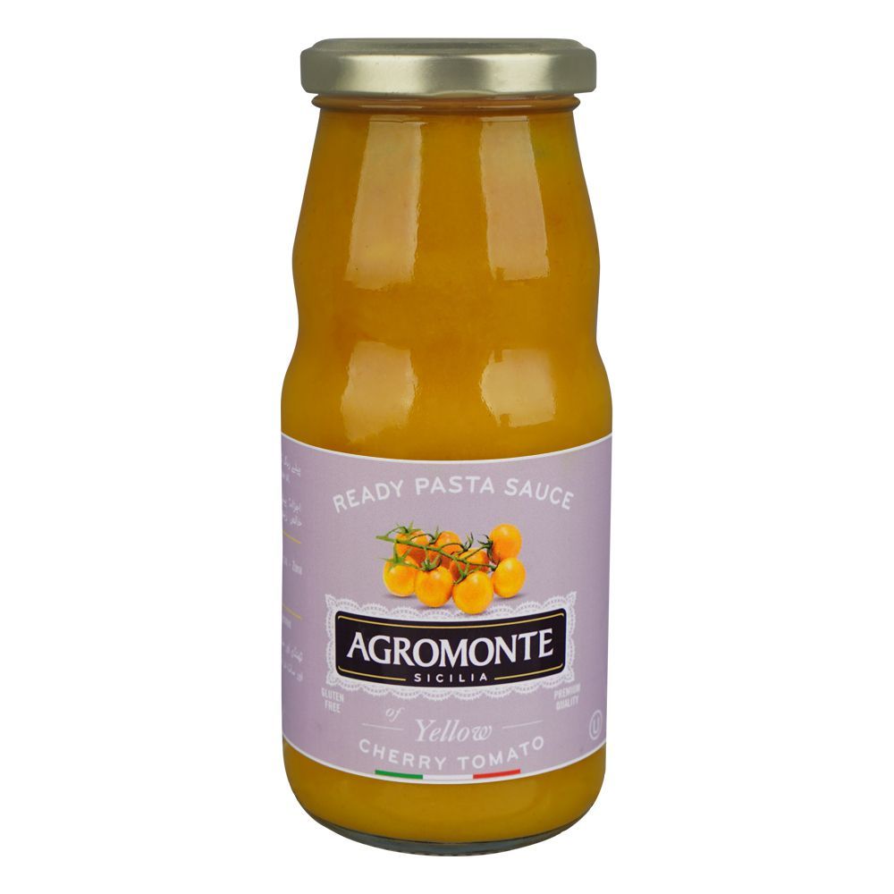 Agromonte Yellow Cherry Tomato Sauce, Gluten Free, 330g - Main Image
