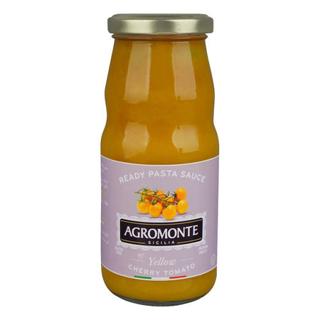 Agromonte Yellow Cherry Tomato Sauce, Gluten Free, 330g - Main Image