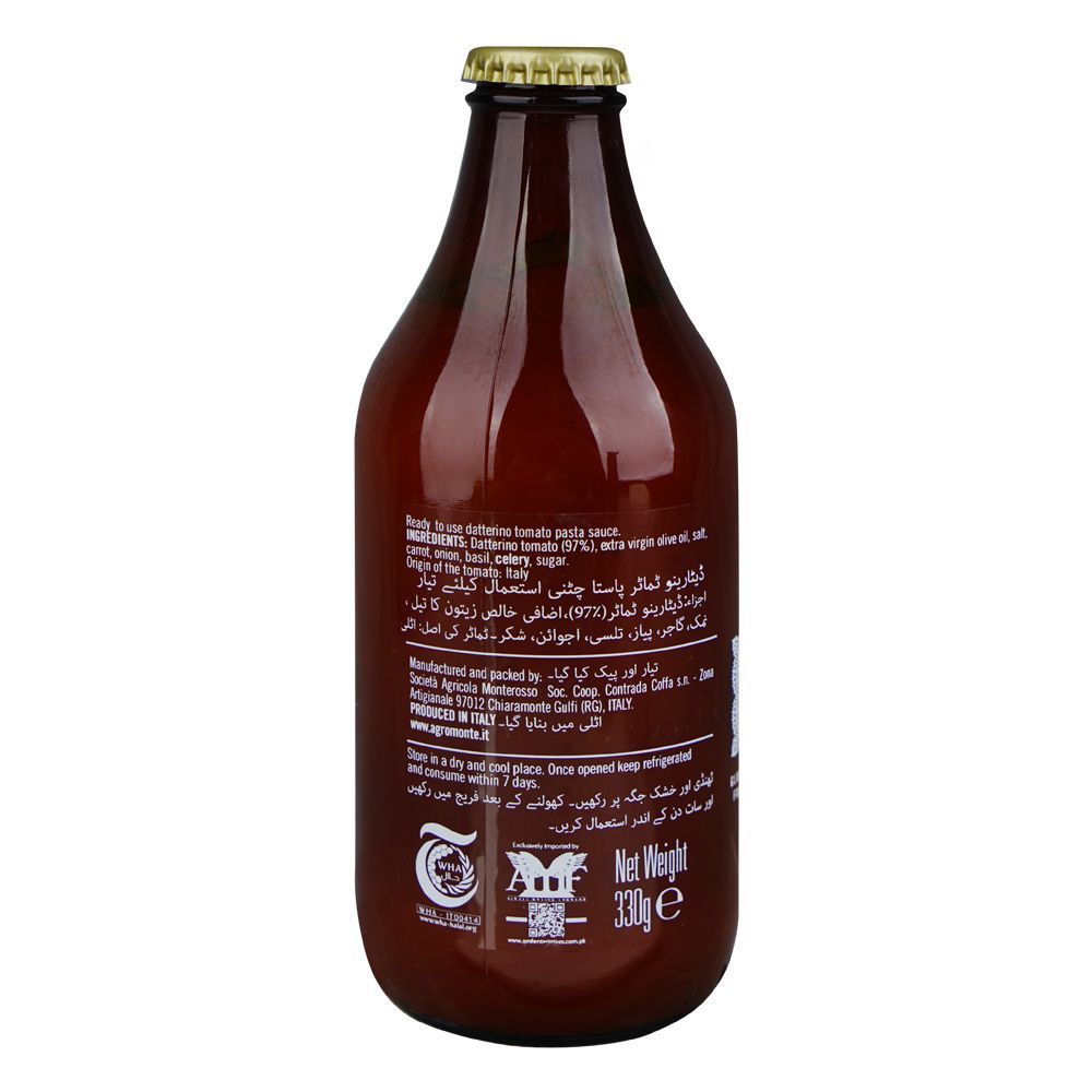 Agromonte Datterino Sauce, Gluten Free, 330g - Image 2