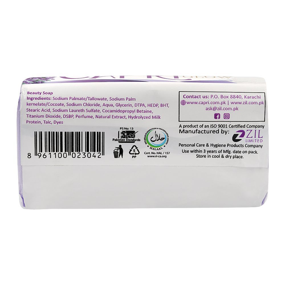 Capri Glow Lavender Purple Soap, 150g - Image 2