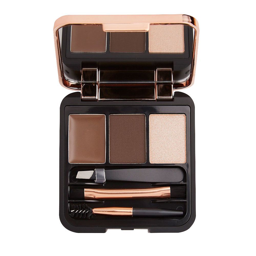 Makeup Revolution Brow Sculpt Kit, Dark Brown, 2.2g - Image 2