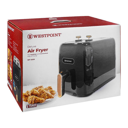 West Point Deluxe Air Fryer, Upto 5 Liter Capacity, Over Heat Protection, 1500W, Easy To Clean, WF-5255 - Image 2