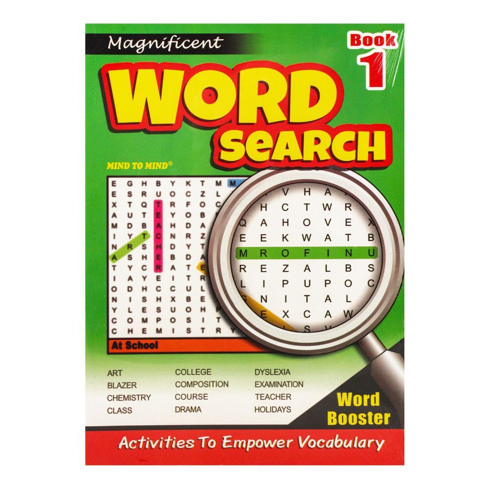 Magnificent Word Search Book-1 - Main Image