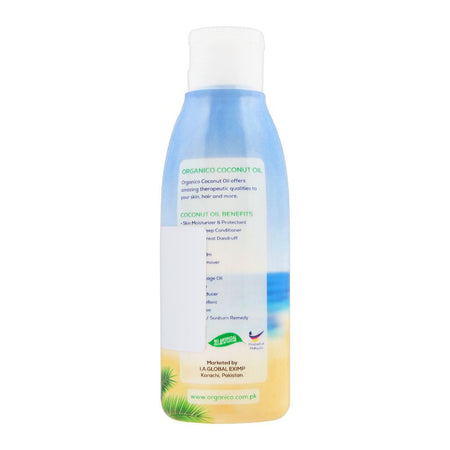 Organico Coconut Oil, 100ml, Bottle - Image 2