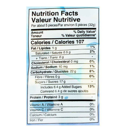 Yummy Gummy Jelly Blue Sharks, Gluten Free, 150g - Image 3