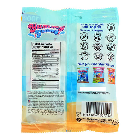 Yummy Gummy Jelly Sour Party Mix, Gluten Free, 150g - Image 2