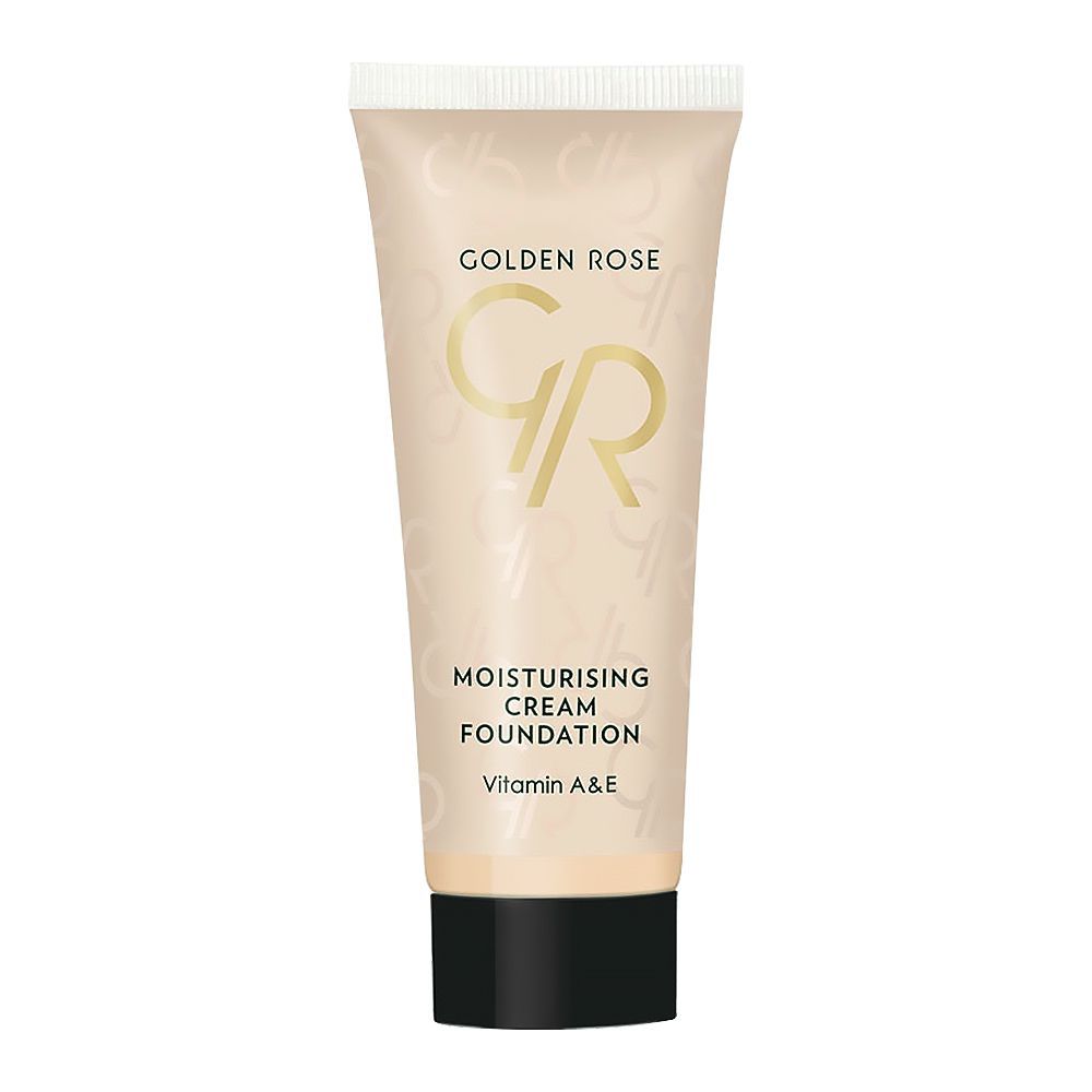 Golden Rose Moisturising Cream Foundation, Vitamin A + E, 06 - Main Image
