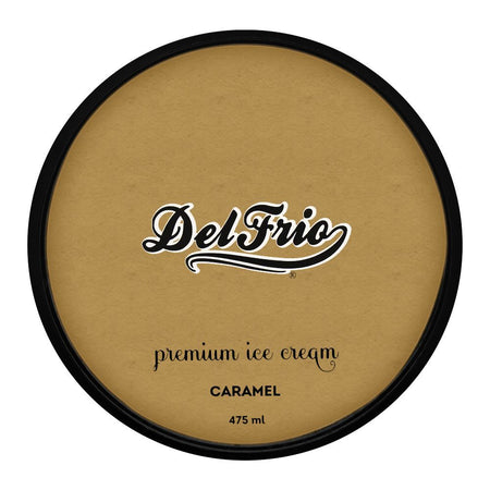 Delfrio Caramel Premium Ice Cream, 475ml - Image 2