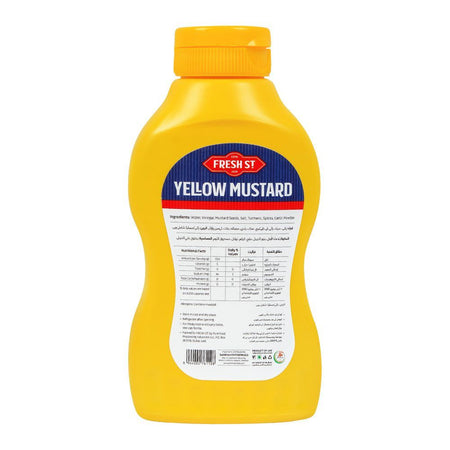 Fresh Street Yellow Mustard, 237ml, Pet Bottle - Image 2