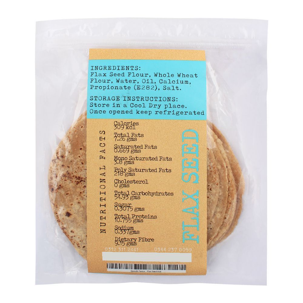 Qureshi Farms Home Made Flax Seed Roti - Image 2