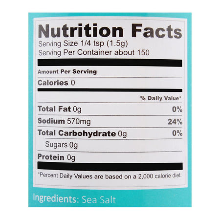 Falak Arabian Sea Salt, 150g, Bottle - Image 3