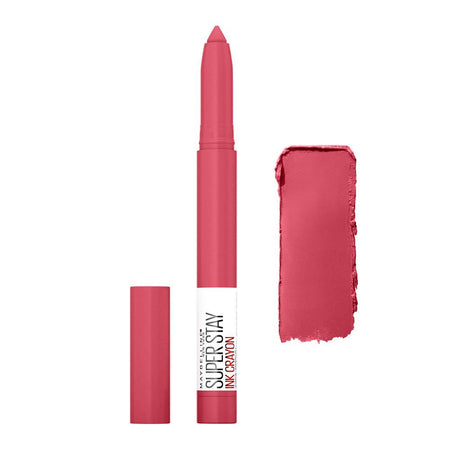 Maybelline New York Super Stay Ink Crayon Matte Longwear Lipstick, 8hrs long wear Matte Lipstick -85 Change Is Good - Image 2