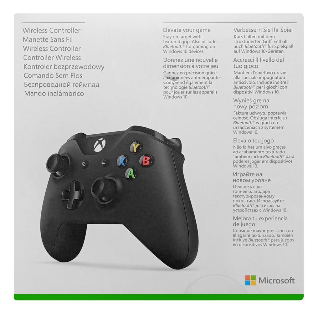 X-Box Wireless Controller, Black - Image 3