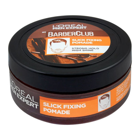 L'Oreal Paris Men Expert Barber Club Slick Fixing Pomade Hair Cream, Strong Hold, 75ml - Image 2