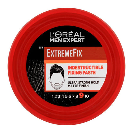 L'Oreal Paris Men Expert Extreme Fix Indestructible Fixing Hair Paste, Ultra Strong Hold, 75ml - Main Image