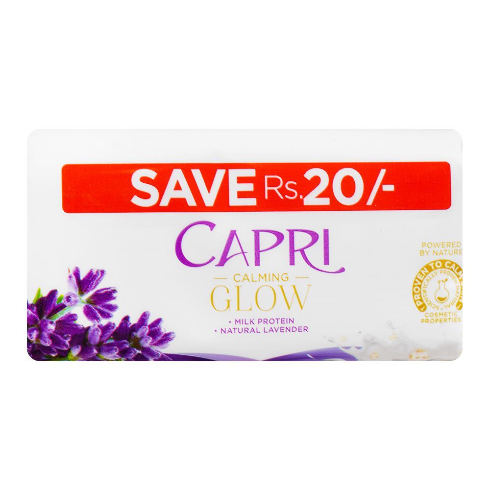 Capri Glow Lavender Purple Soap, 3x120g - Image 2