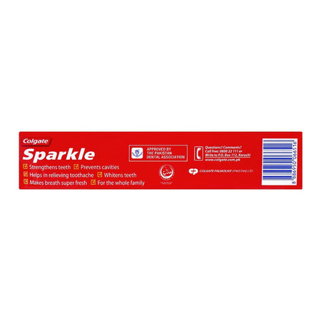 Colgate Sparkle Toothpaste With Clove & Pear Powder, 200g, Brush Pack - Image 3
