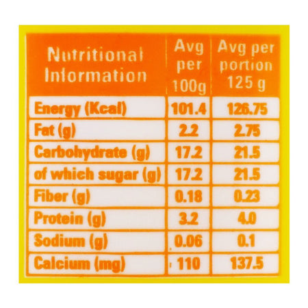 Millac Mango Fruit Yogurt, 250g - Image 4