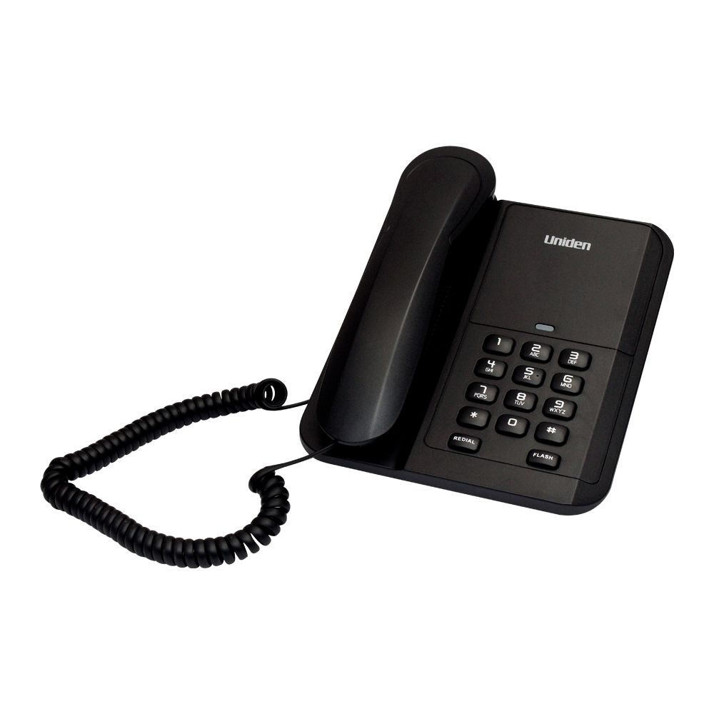 Uniden Basic Desktop Landline Phone, Black, CE7203 - Main Image