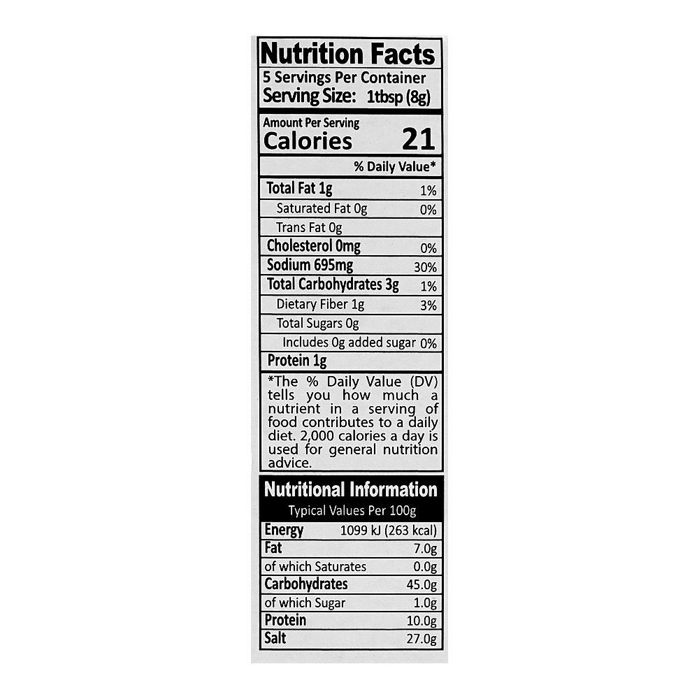 Mehran Chicken White Karahi Masala, 40g - Image 7