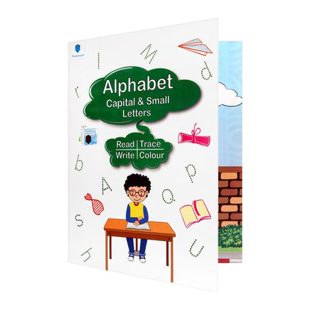 Paramount Alphabet Capital & Small Letters Book - Main Image