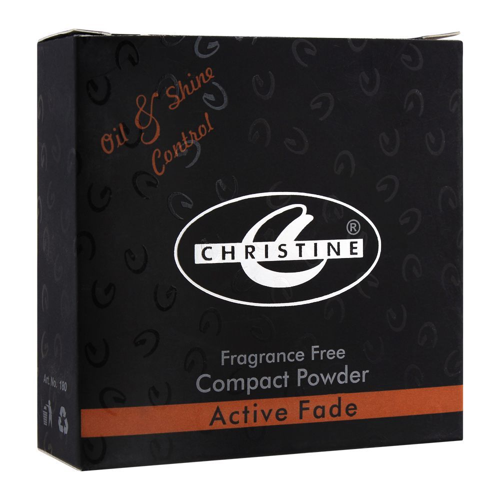 Christine Fragrance Free Compact Powder, Active Fade, 920 Tan - Image 2