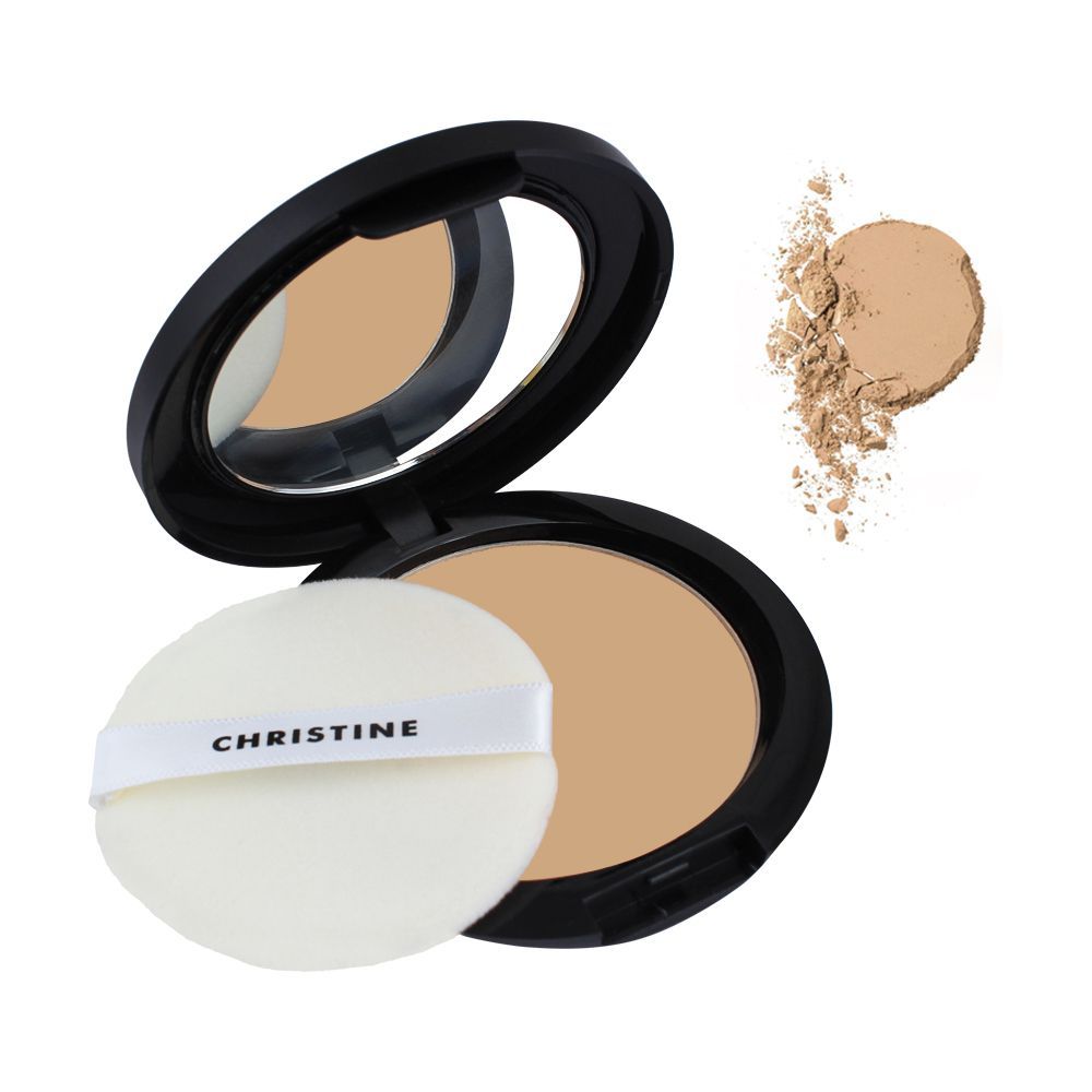 Christine Fragrance Free Compact Powder, 912 Medium - Main Image