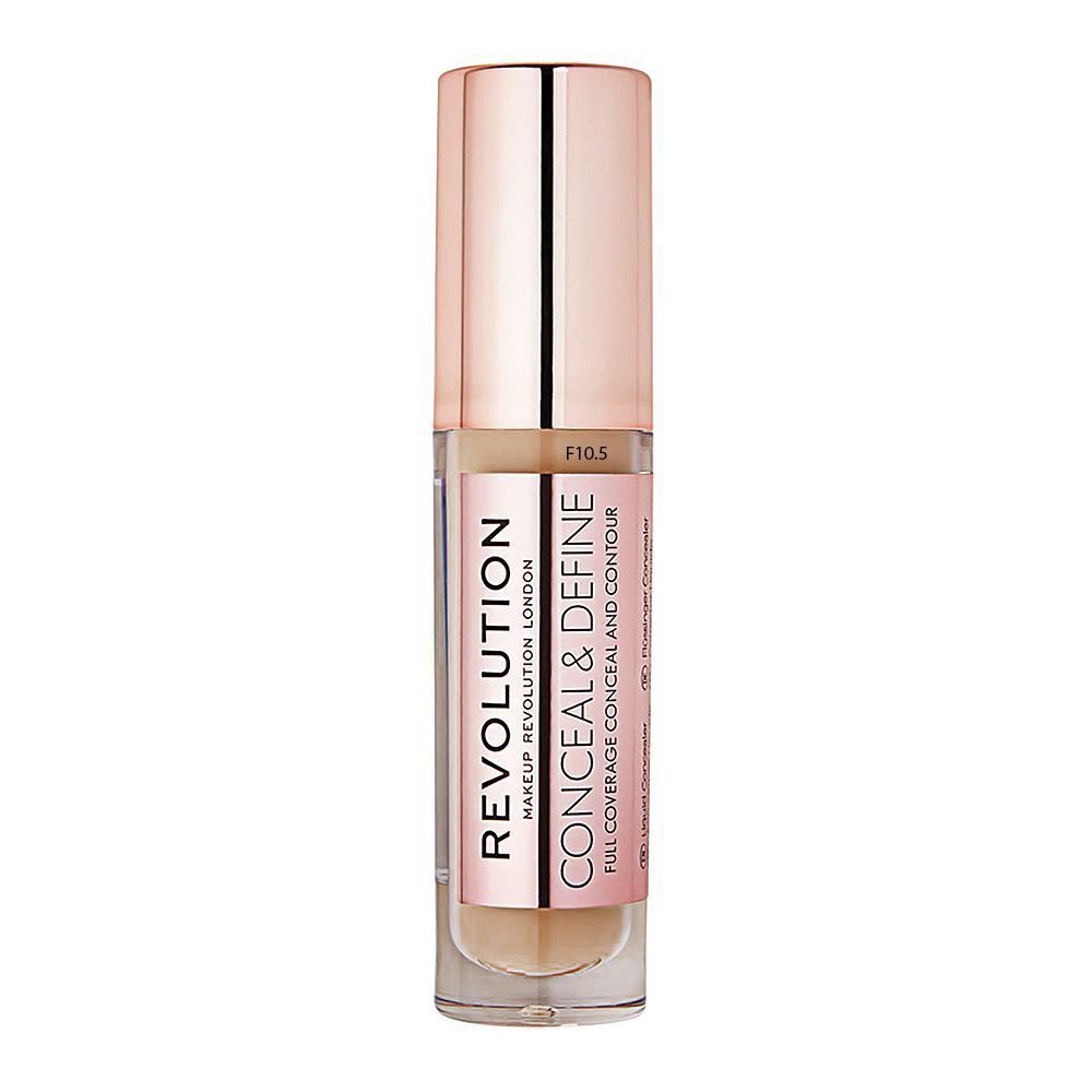 Makeup Revolution Conceal & Define Full Coverage Foundation, F10.5 - Image 3