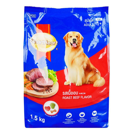 Smart Heart Roast Beef Dog Food, 1500g - Main Image