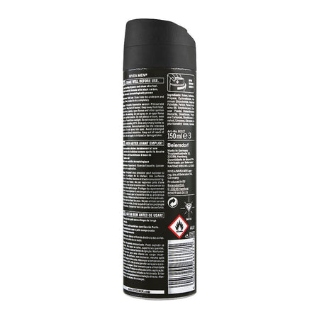 Nivea Men 48H Deep Dry & Clean Feel Anti-Perspirant Deodorant Body Spray, 150ml - Image 2