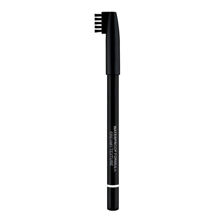 Rivaj Waterproof Eyebrow Pencil With Brush, Black - Image 2