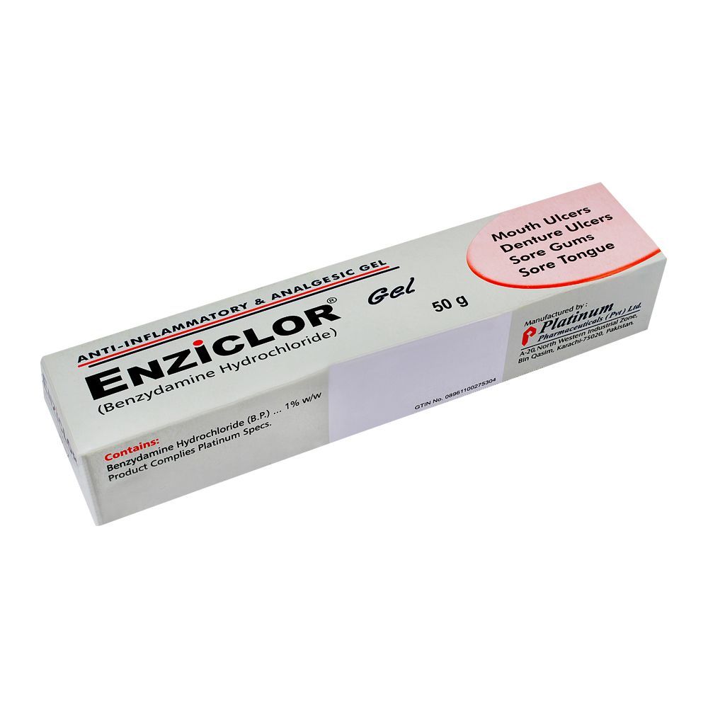 Enziclore Anti-Inflammatory & Analgesic Gel, 50gm - Main Image