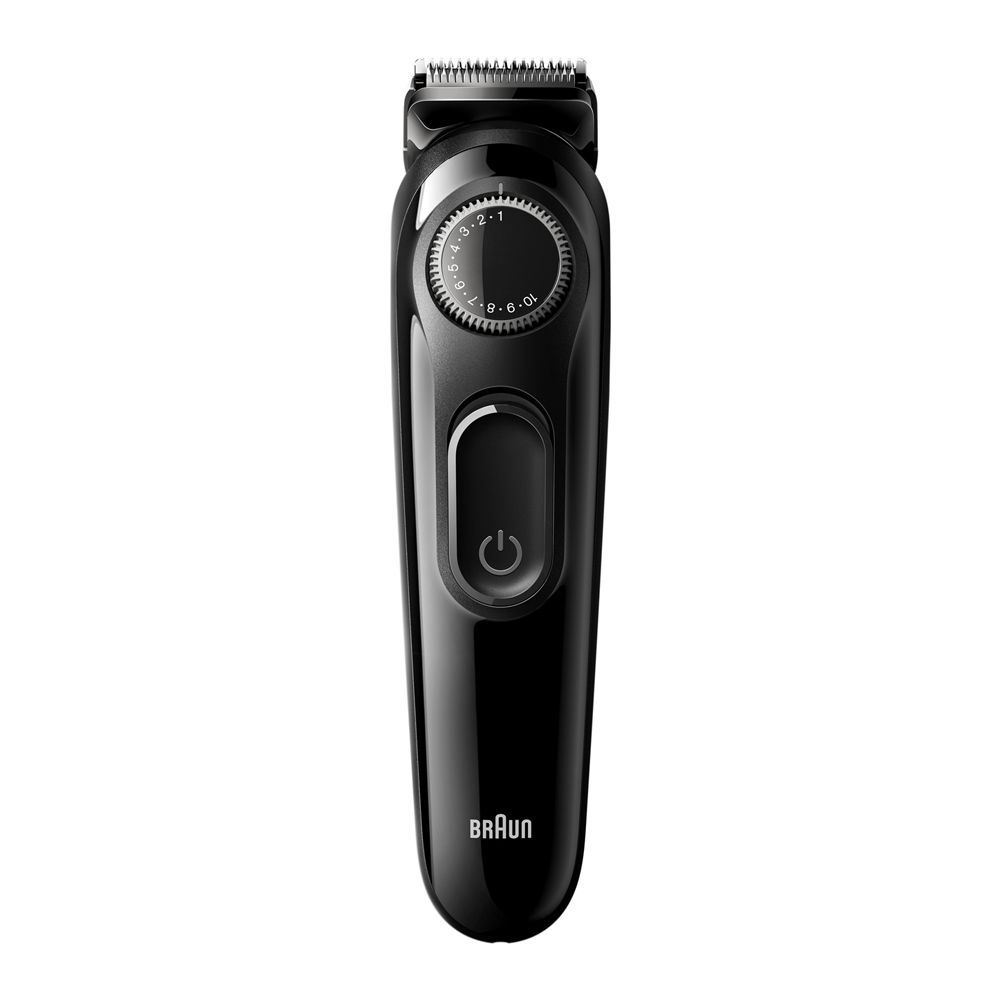 Braun Beard Trimmer 3, Rechargeable, 20 Length Settings, Black, BT-3222 - Main Image